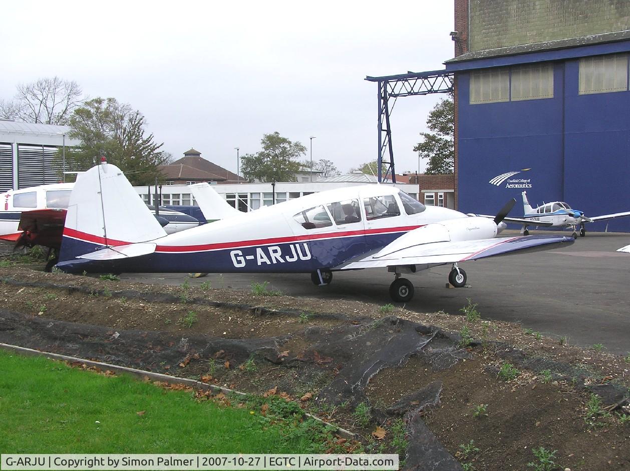 G-ARJU, 1961 Piper PA-23-160 Apache Apache C/N 23-1984, Smart Piper Apache at Cranfield