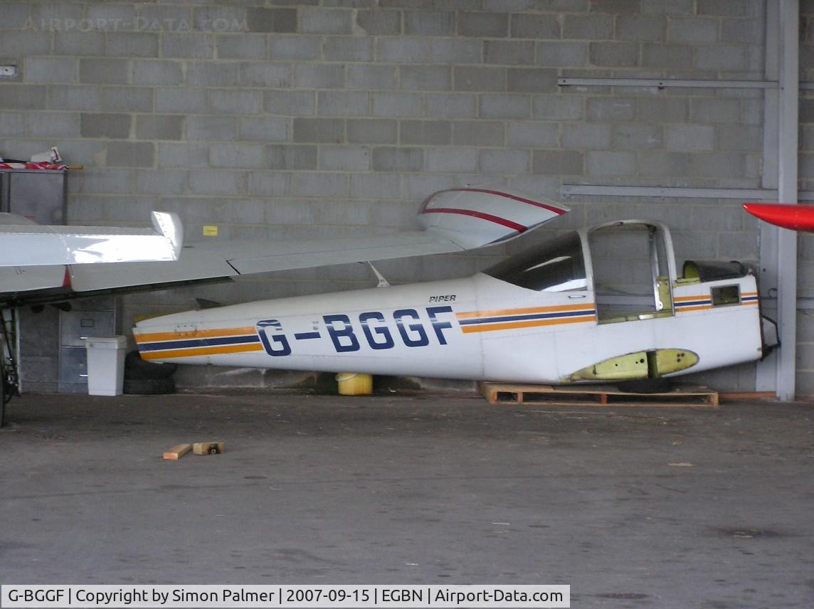 G-BGGF, 1978 Piper PA-38-112 Tomahawk Tomahawk C/N 38-79A0162, Tomahawk fuselage stored at Nottingham airport