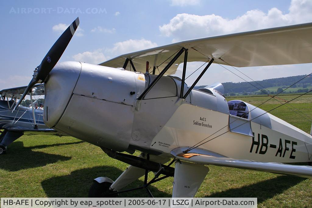 HB-AFE, 1938 Bucker Bu-131B Jungmann C/N 36, BÃ¼cker-fly-in
