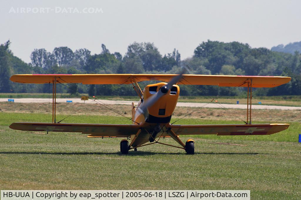 HB-UUA, 1936 Bucker Bu-131APM Jungmann C/N 08, BÃ¼cker-fly-in