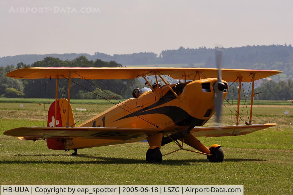 HB-UUA, 1936 Bucker Bu-131APM Jungmann C/N 08, BÃ¼cker-fly-in