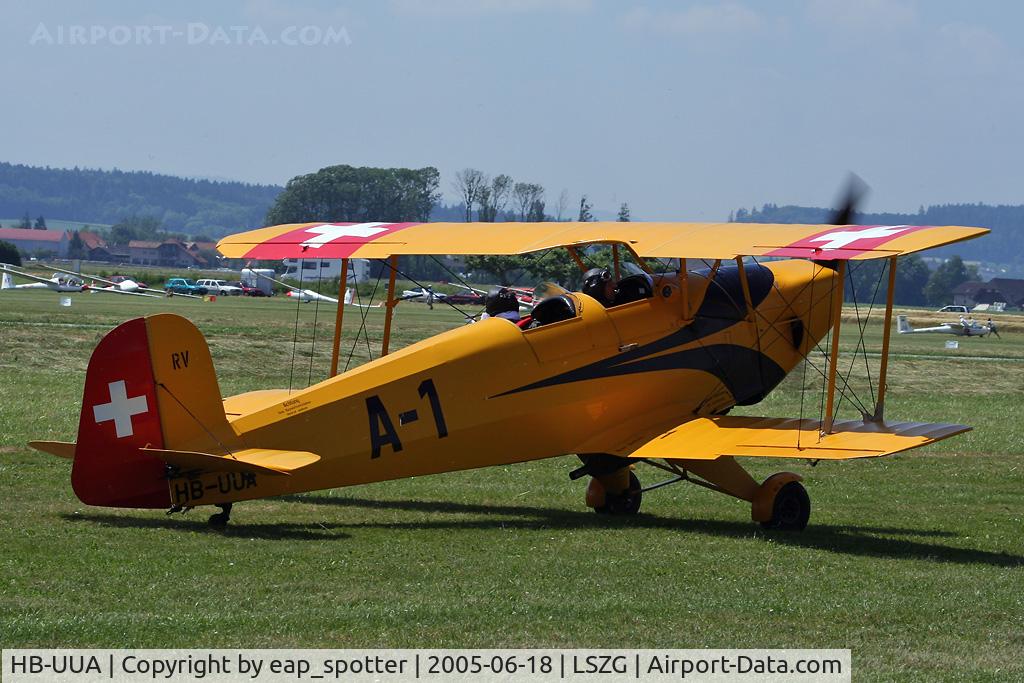HB-UUA, 1936 Bucker Bu-131APM Jungmann C/N 08, BÃ¼cker-fly-in