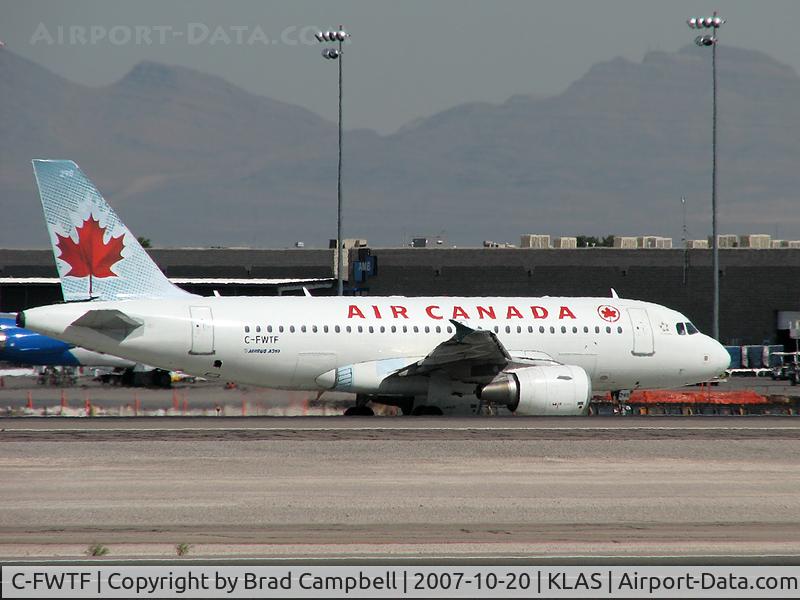 C-FWTF, 2003 Airbus A319-112 C/N 1963, Air Canada / 2003 Airbus A319-112 / The tail number is almost? Well...WTF?!?!?!