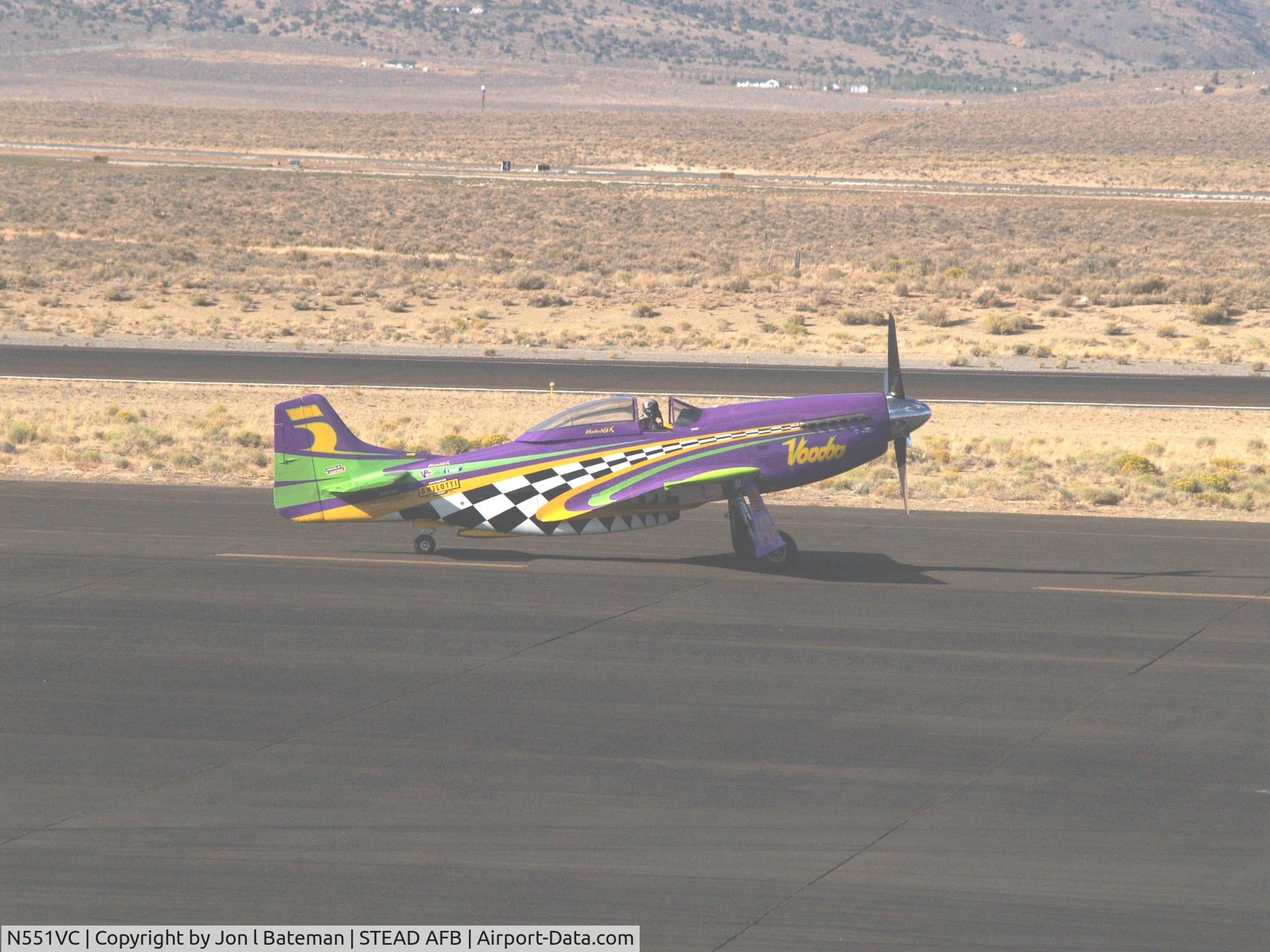 N551VC, 1944 North American F-51D Mustang C/N 44-73415, 2007 Reno Air Race