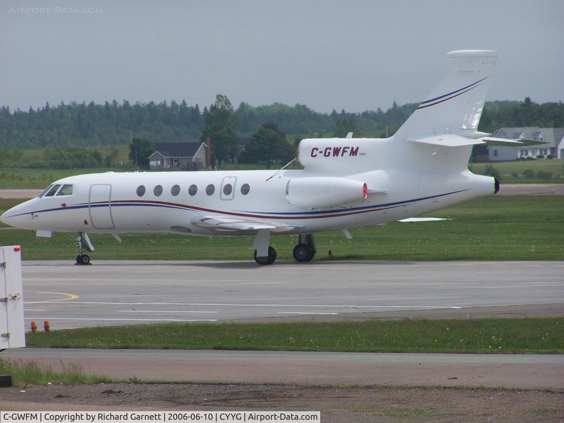 C-GWFM, 1998 Dassault Falcon 50EX C/N 264, Charlottetown