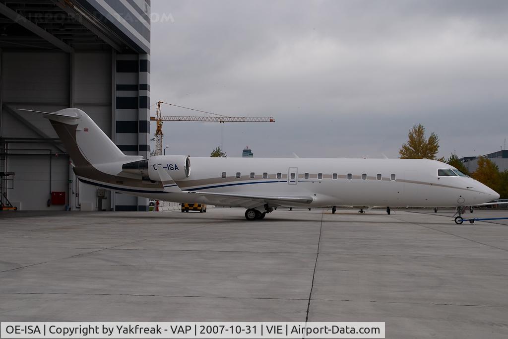 OE-ISA, 2007 Bombardier Challenger 850 (CL-600-2B19) C/N 8043, Jet Alliance Regionaljet
