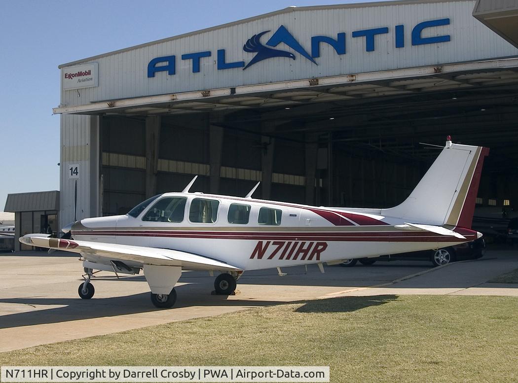 N711HR, 1974 Beech A36 Bonanza 36 C/N E-519, Photo taken on 10-30-07