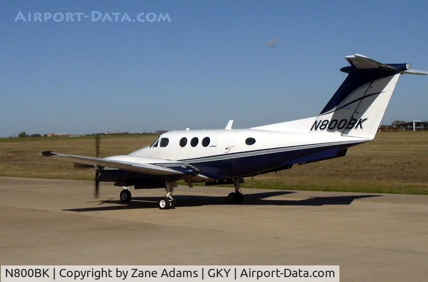 N800BK, Beech F90 King Air C/N LA-119, At Arlington Muni