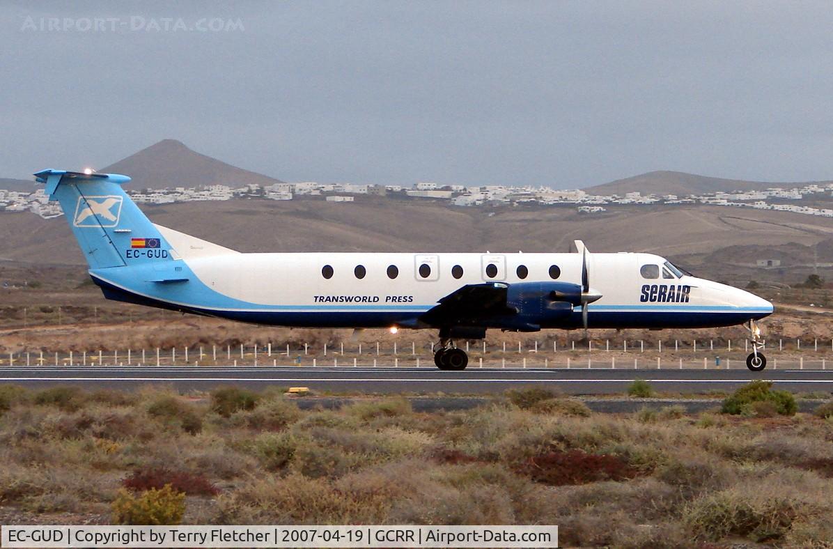 EC-GUD, 1991 Beech 1900C-1 C/N UC-156, Serair B1900 with an early morning flight