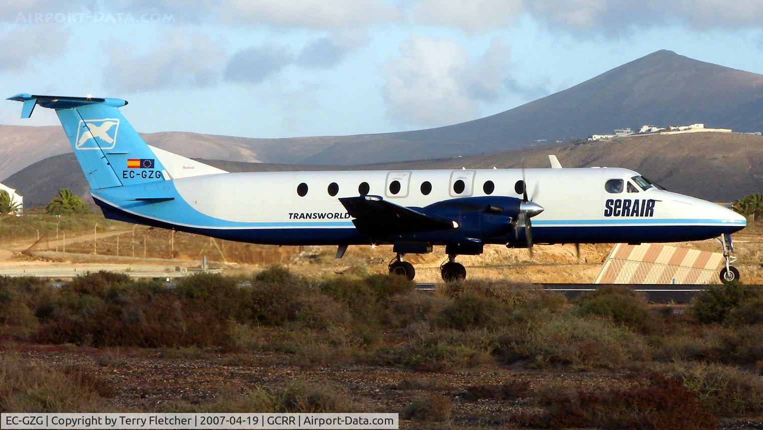 EC-GZG, 1991 Beech 1900C-1 C/N UC-161, Another Serair B1900