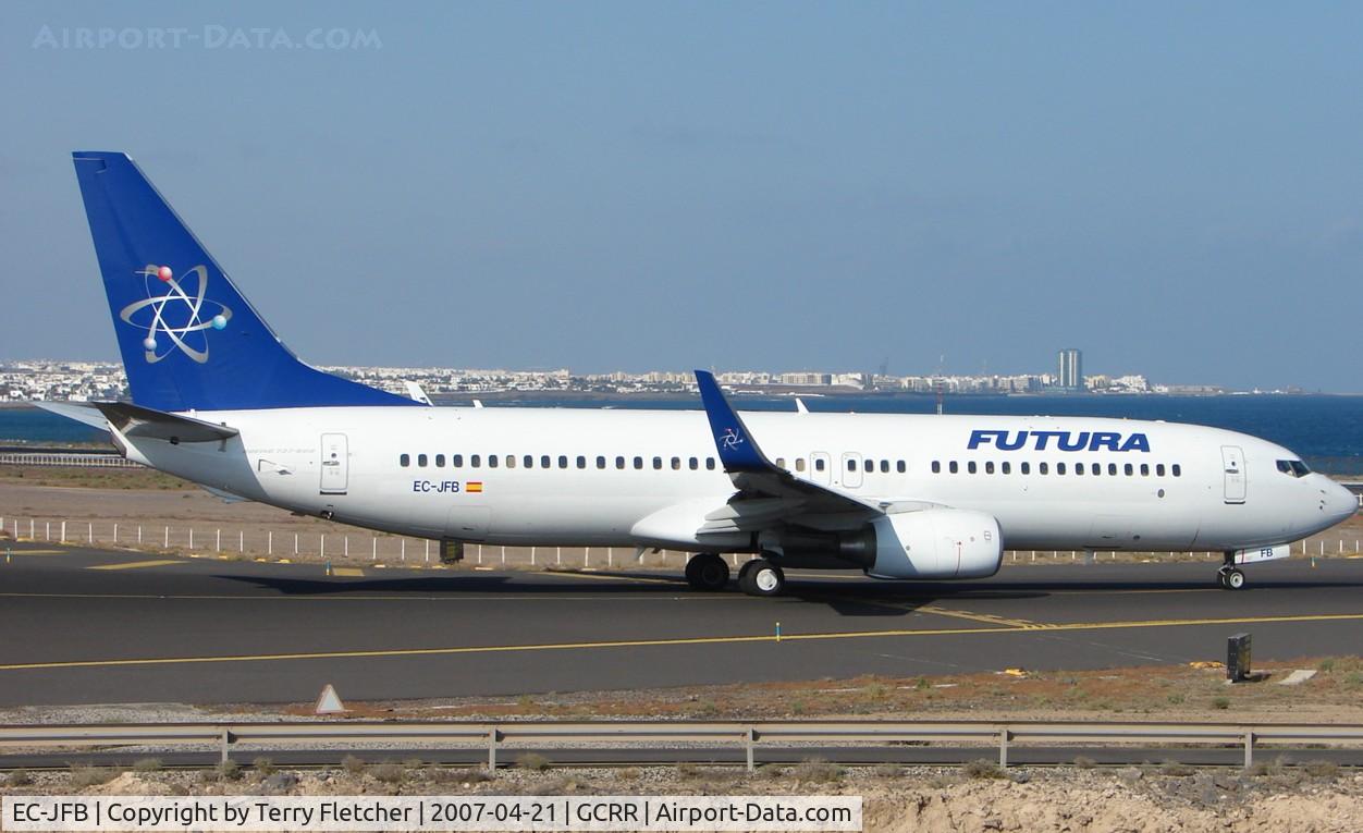 EC-JFB, 2005 Boeing 737-86N C/N 32658, Futura B737
