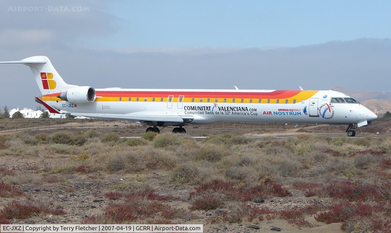 EC-JXZ, 2006 Bombardier CRJ-900 (CL-600-2D24) C/N 15087, Air Nostrum's CLRJ900