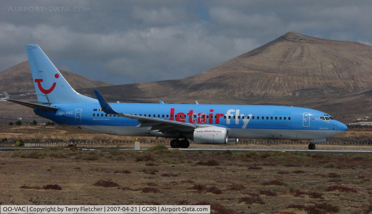 OO-VAC, 2003 Boeing 737-8BK C/N 33014, Jetair  / TUI B737 based in Belgium