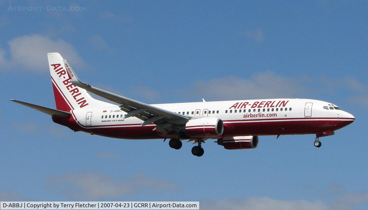 D-ABBJ, 2003 Boeing 737-86Q C/N 30286, Air Berlin B737