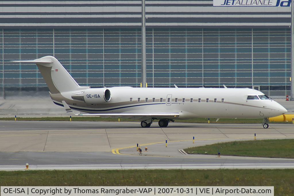 OE-ISA, 2007 Bombardier Challenger 850 (CL-600-2B19) C/N 8043, Jet Alliance Canadair Regionaljet