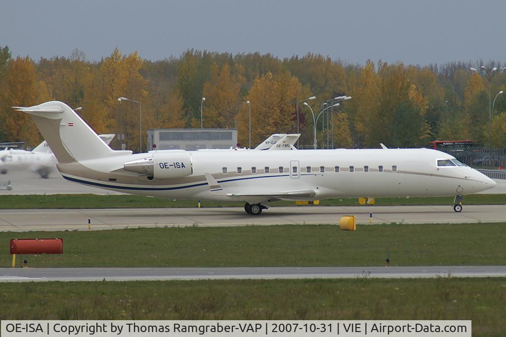 OE-ISA, 2007 Bombardier Challenger 850 (CL-600-2B19) C/N 8043, Jet Alliance Canadair Regionaljet