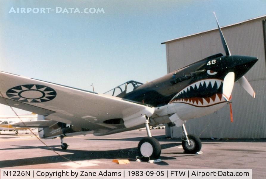 N1226N, Curtiss P-40N Warhawk C/N 29629, At Meacham Field