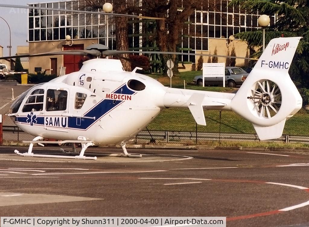 F-GMHC, Eurocopter EC-135T-1 C/N 0036, This was our old SAMU's helicopter at TLS hospital