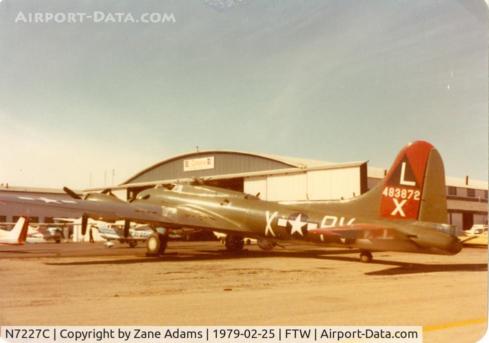 N7227C, 1944 Boeing B-17G Fortress C/N 32513, At Meacham Field