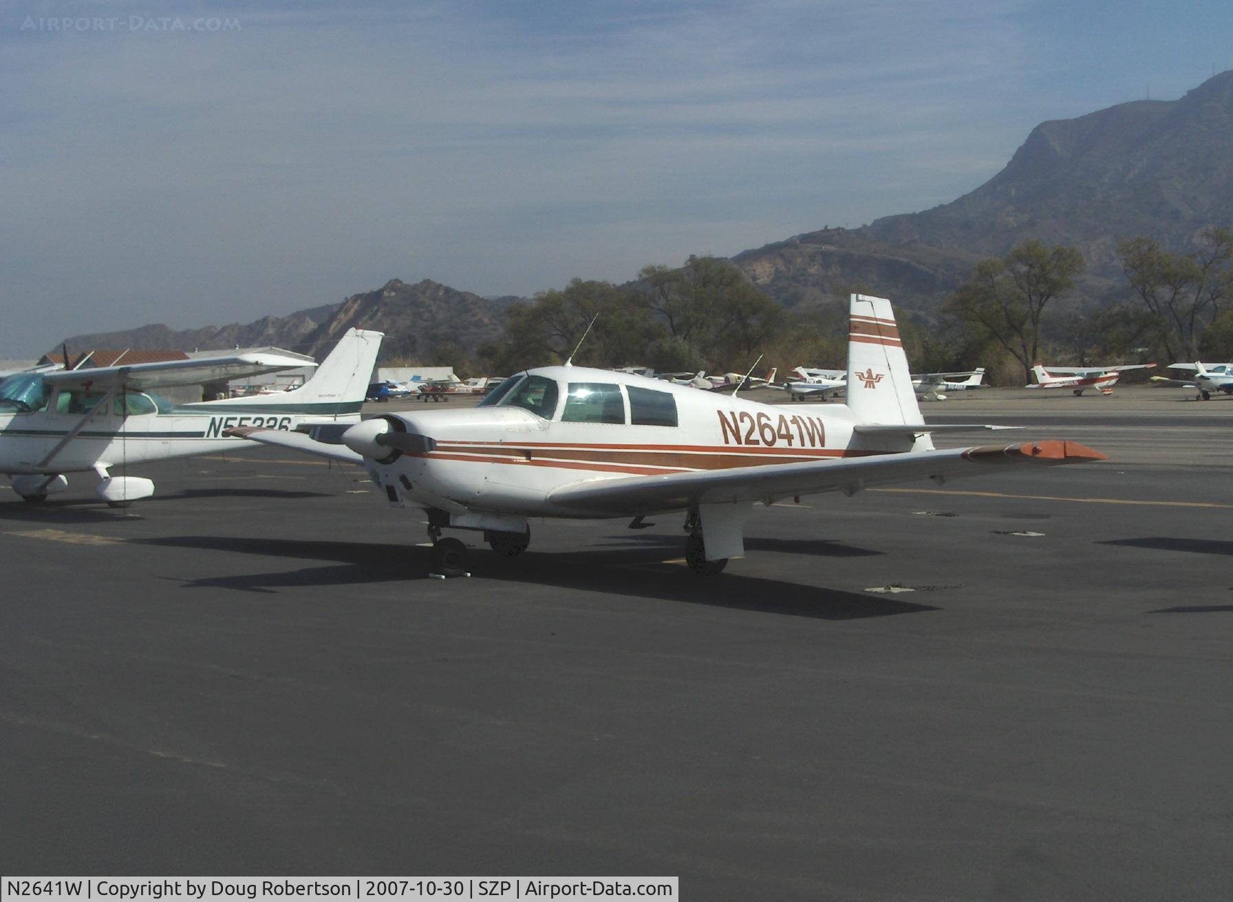 N2641W, 1966 Mooney M20C Ranger C/N 3303, 1966 Mooney M20C, Lycoming O&VO-360 180 Hp