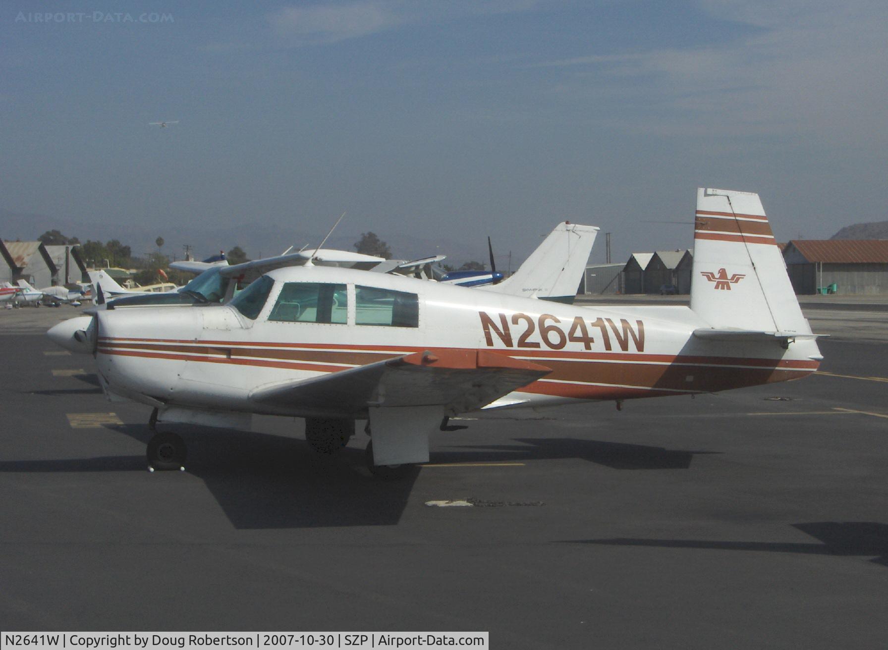 N2641W, 1966 Mooney M20C Ranger C/N 3303, 1966 Mooney M20C, Lycoming O&VO-360 180 Hp