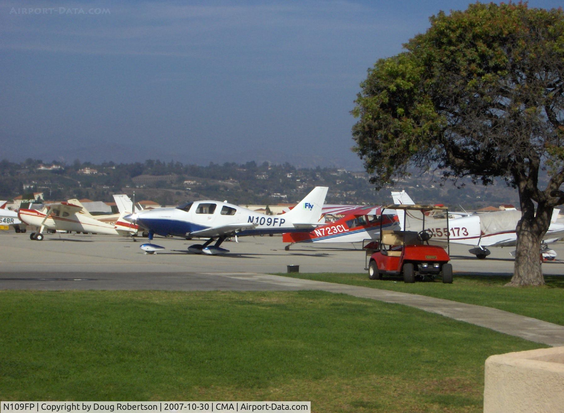 N109FP, Columbia Aircraft Mfg LC42-550FG C/N 42515, 2007 Columbia LC42-550FG, Continental TSIO-550C 310 Hp, IFLY logo on tail is an aircraft share program