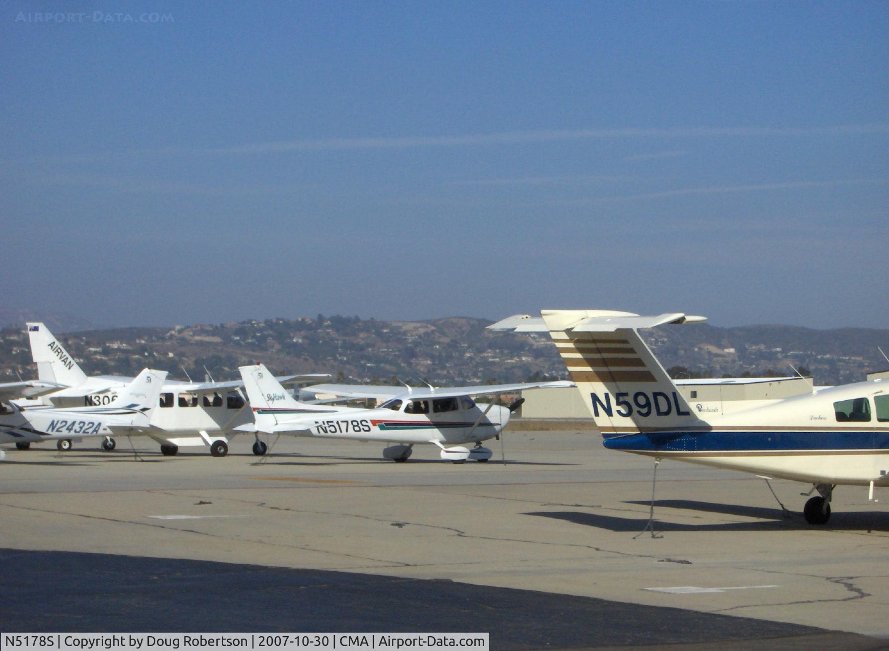 N5178S, 2002 Cessna 172R C/N 17281097, 2002 Cessna 172R, Lycoming IO-360-L2A 180 Hp