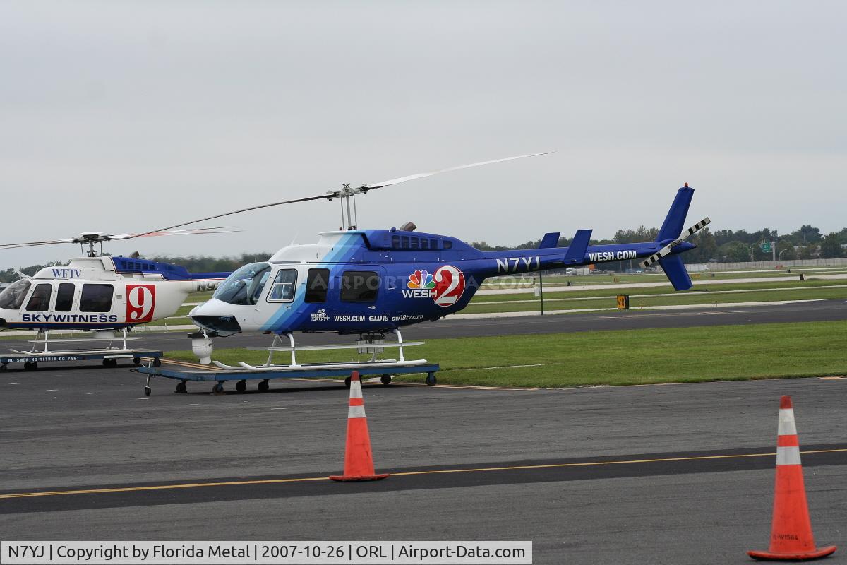 N7YJ, Bell 206L-4 LongRanger IV LongRanger C/N 52026, WESH 2 News Orlando