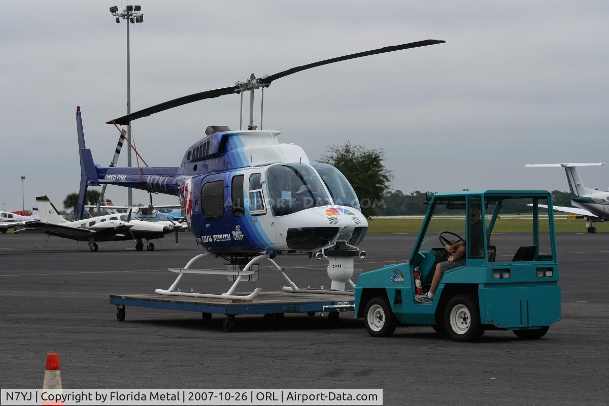 N7YJ, Bell 206L-4 LongRanger IV LongRanger C/N 52026, WESH 2 News Orlando
