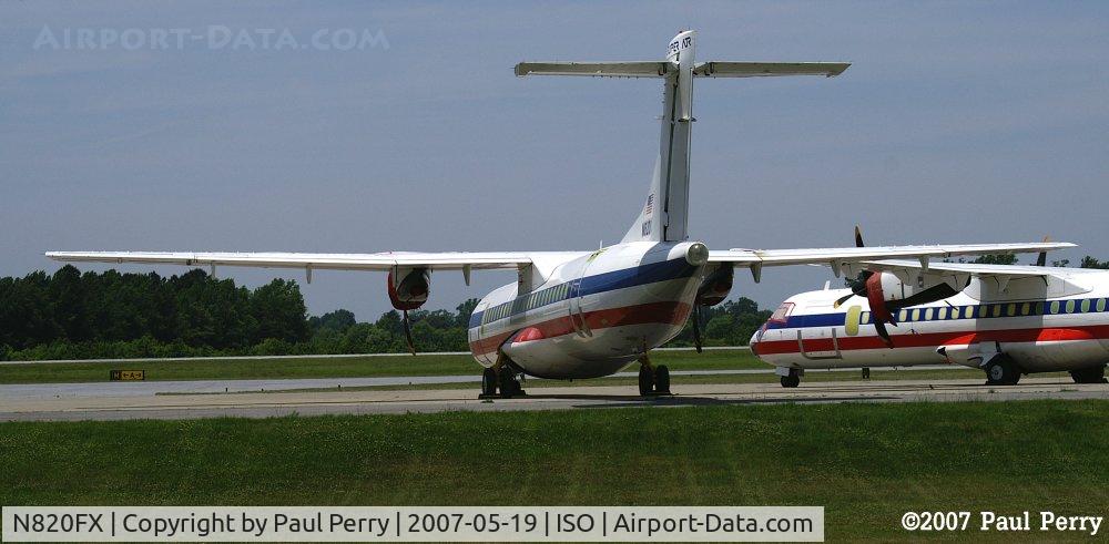 N820FX, 1991 ATR 72-212 C/N 248, Aft end of this workhorse