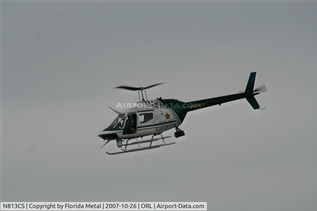 N813CS, 1971 Bell OH-58C Kiowa C/N 41674, Bell OH-58C Orange County Sheriff