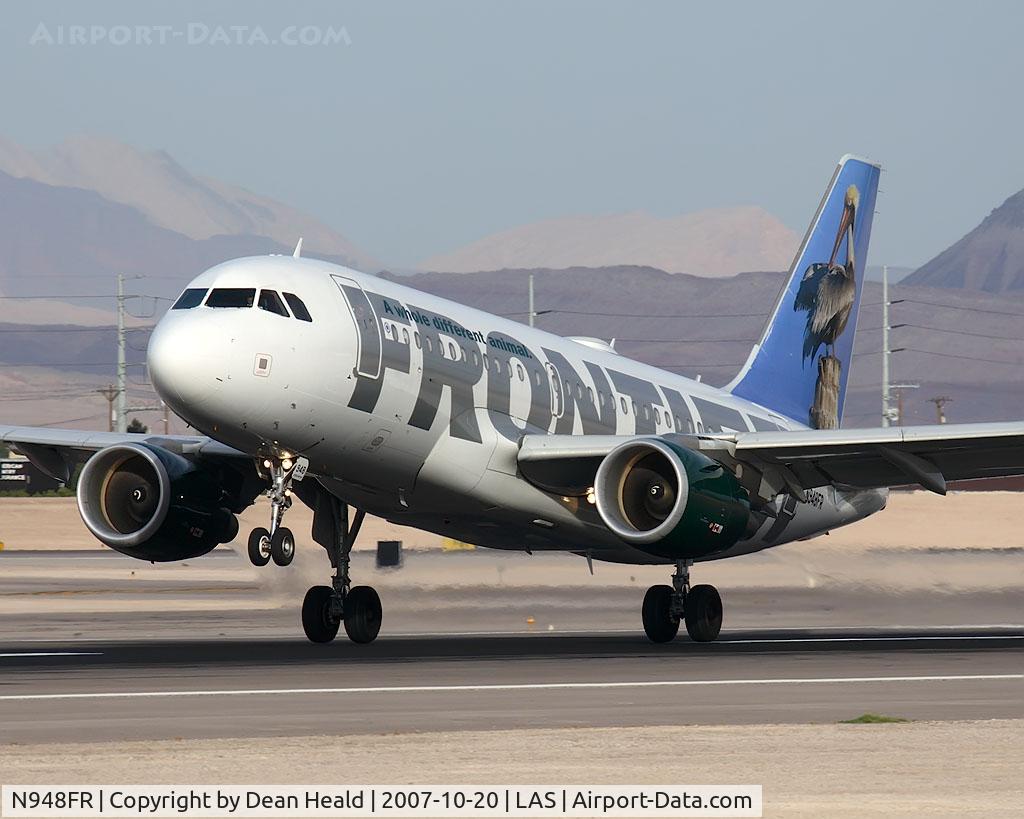 N948FR, 2006 Airbus A319-112 C/N 2836, Frontier Airlines 