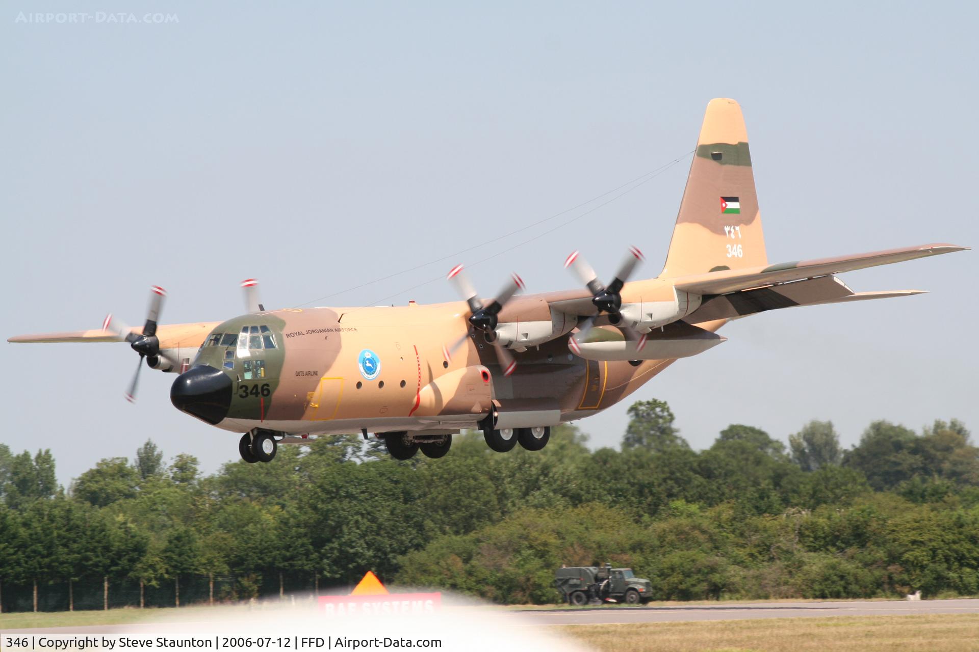 346, Lockheed C-130H Hercules C/N 382-4920, Royal International Air Tattoo 2006