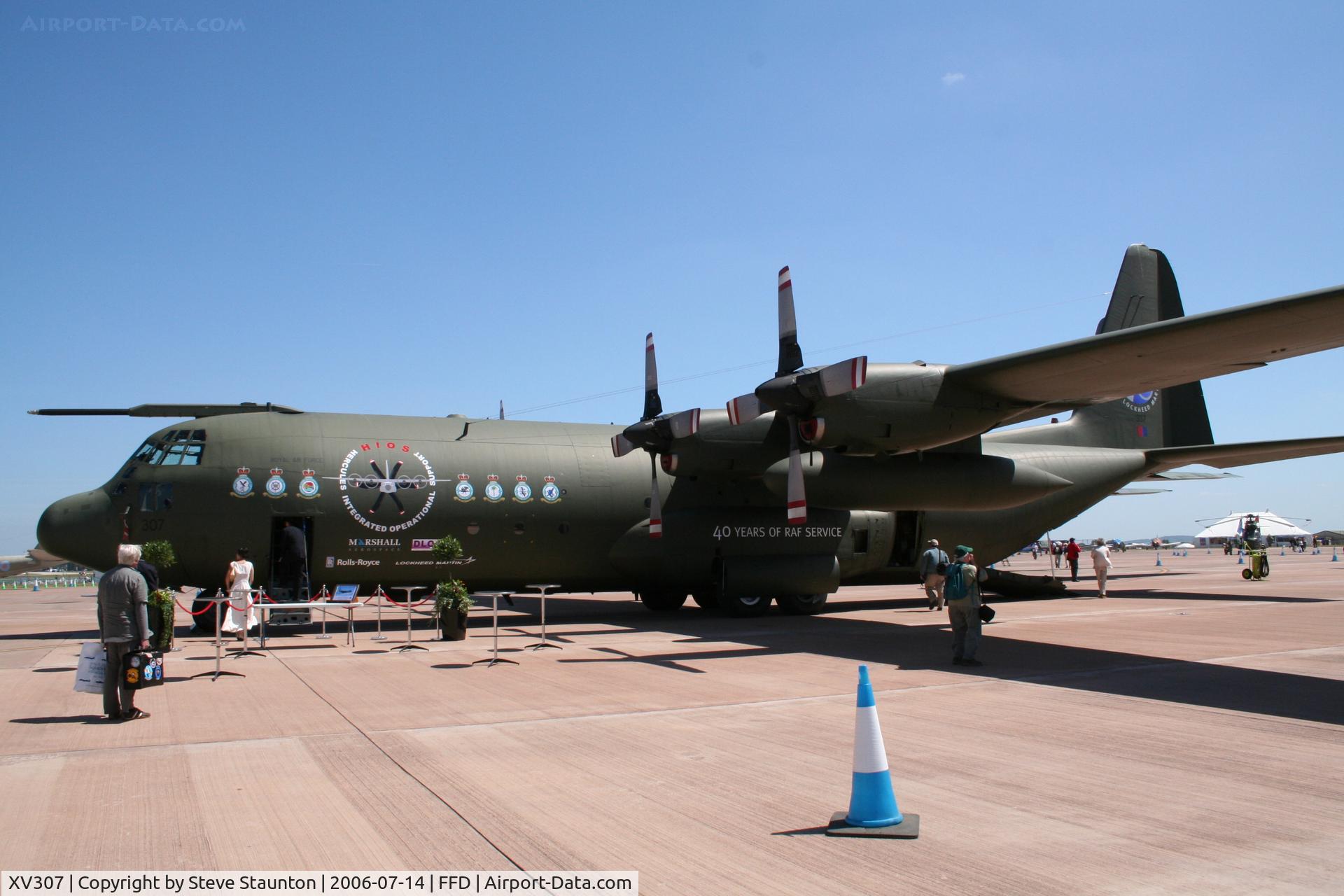 XV307, 1966 Lockheed C-130K Hercules C.3 C/N 382-4275, Royal International Air Tattoo 2006