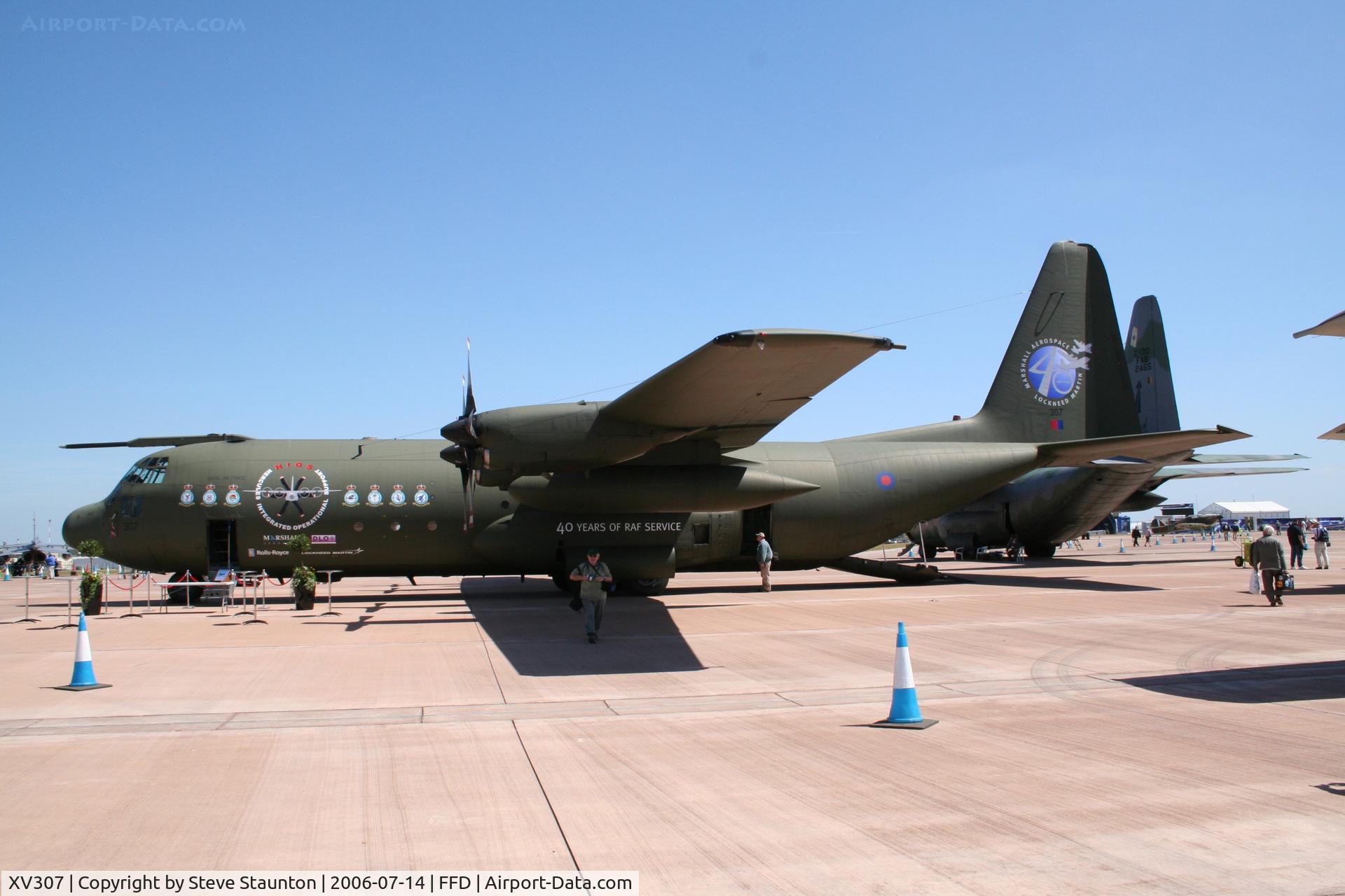 XV307, 1966 Lockheed C-130K Hercules C.3 C/N 382-4275, Royal International Air Tattoo 2006