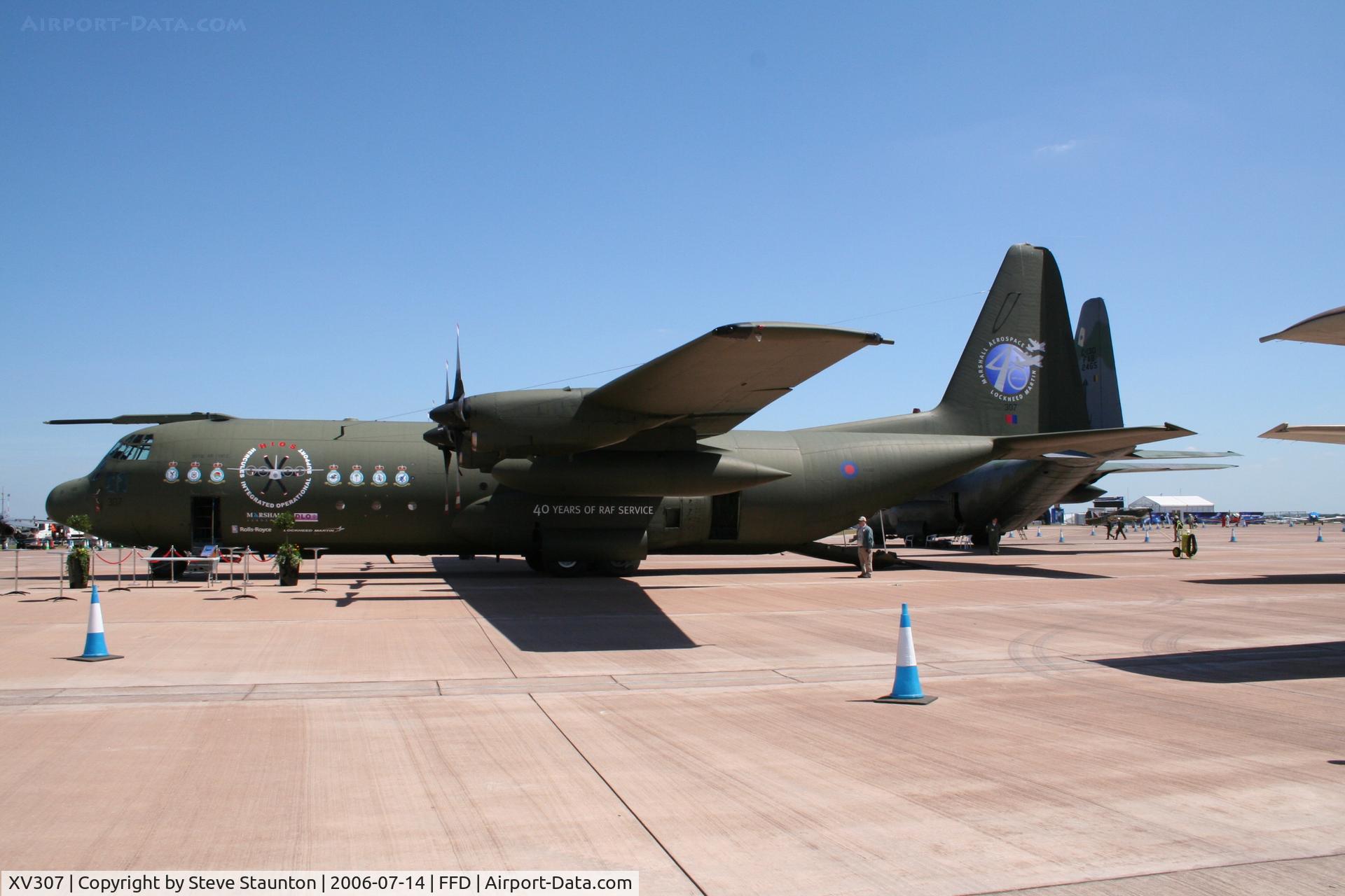XV307, 1966 Lockheed C-130K Hercules C.3 C/N 382-4275, Royal International Air Tattoo 2006