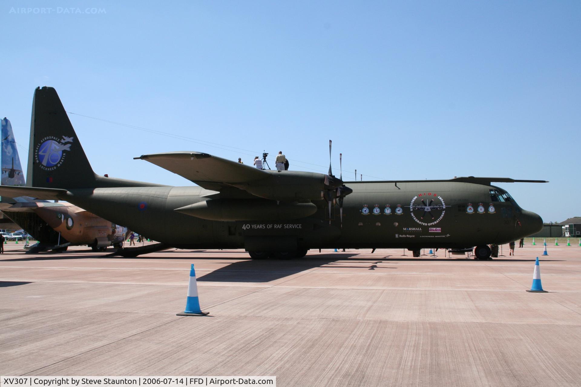 XV307, 1966 Lockheed C-130K Hercules C.3 C/N 382-4275, Royal International Air Tattoo 2006