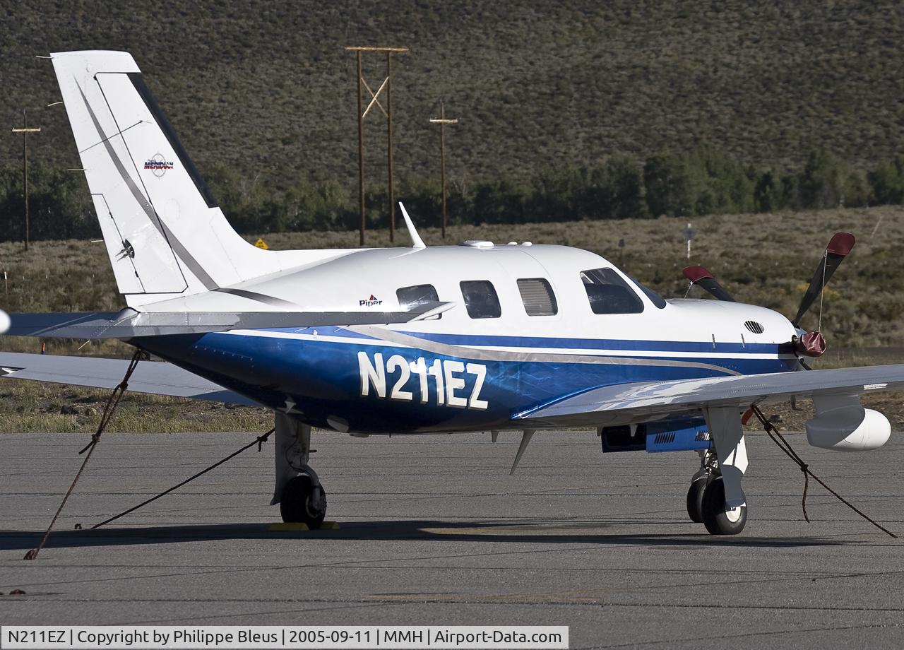 N211EZ, 2001 Piper PA-46-500TP C/N 4697117, no too far from Lake Crowley, alongside highway 395.