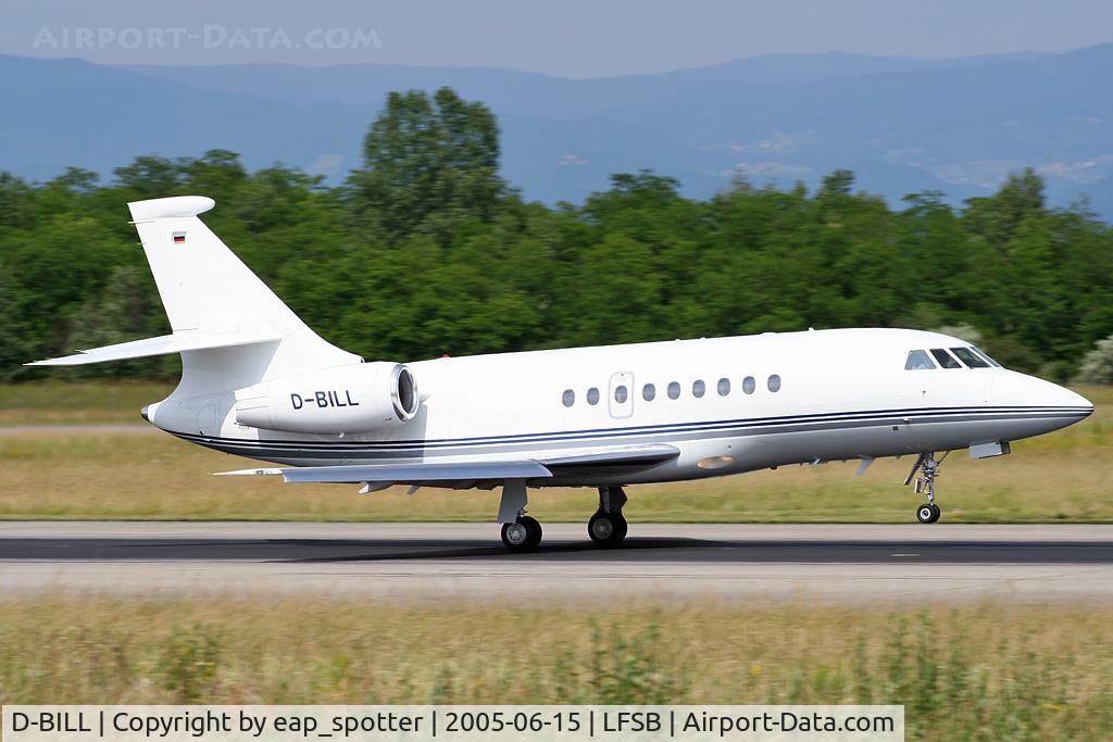 D-BILL, 2004 Dassault Falcon 2000EX C/N 033, Falcon 2000EX departing rwy 16
