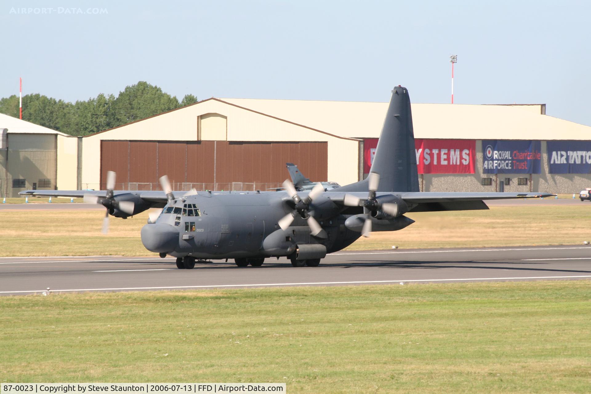 87-0023, 1986 Lockheed MC-130H Combat Talon II C/N 382-5091, Royal International Air Tattoo 2006