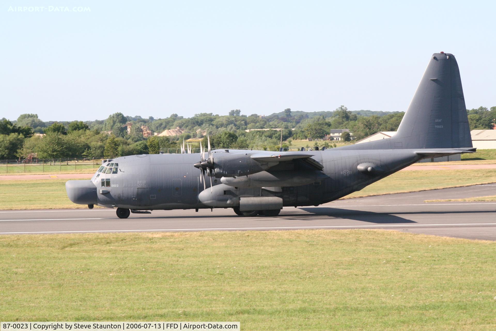 87-0023, 1986 Lockheed MC-130H Combat Talon II C/N 382-5091, Royal International Air Tattoo 2006