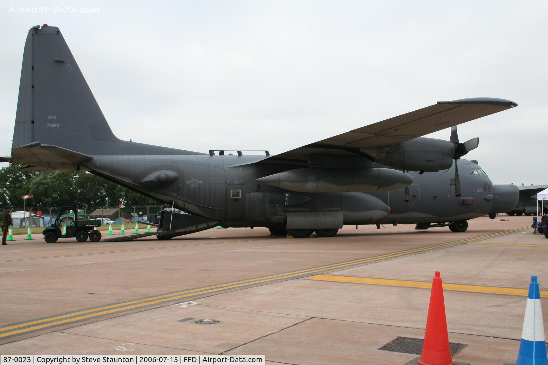 87-0023, 1986 Lockheed MC-130H Combat Talon II C/N 382-5091, Royal International Air Tattoo 2006