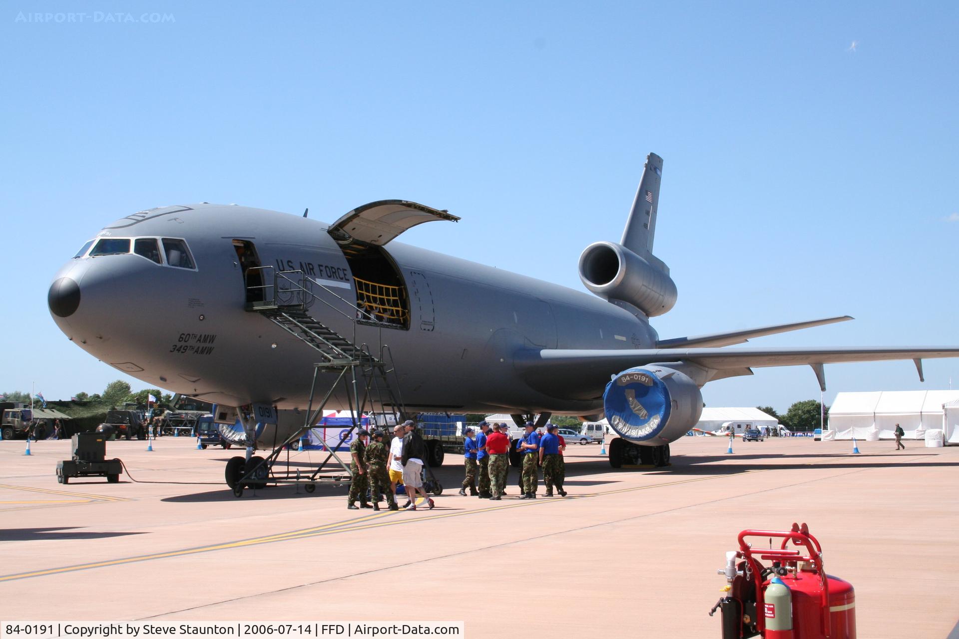 84-0191, 1984 McDonnell Douglas KC-10A Extender C/N 48230, Royal International Air Tattoo 2006