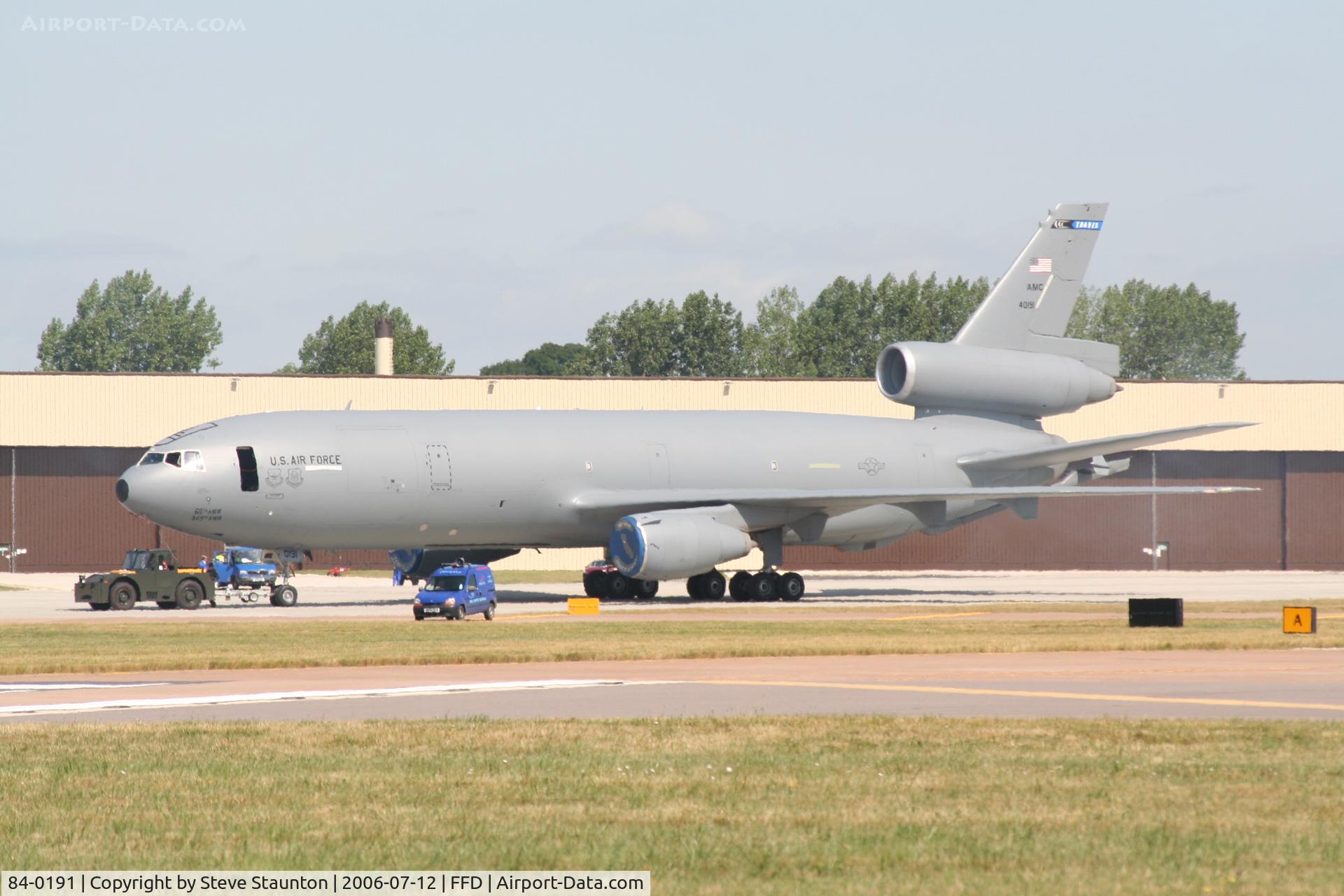 84-0191, 1984 McDonnell Douglas KC-10A Extender C/N 48230, Royal International Air Tattoo 2006
