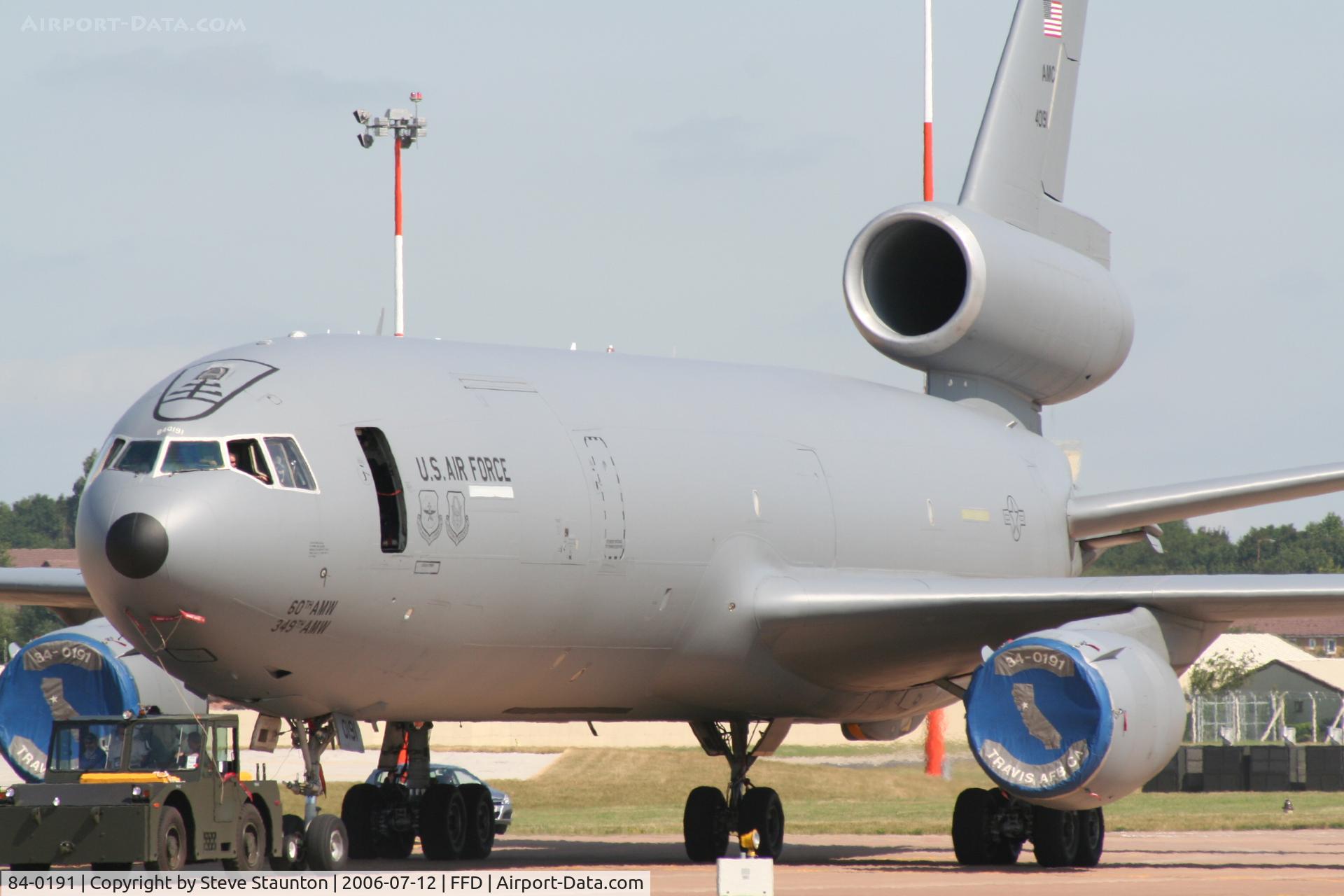 84-0191, 1984 McDonnell Douglas KC-10A Extender C/N 48230, Royal International Air Tattoo 2006