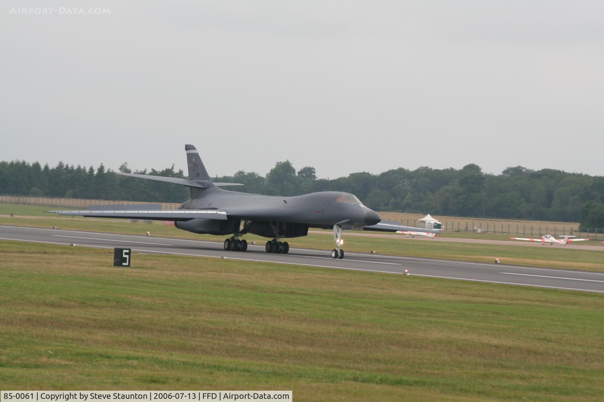 85-0061, 1985 Rockwell B-1B Lancer C/N 21, Royal International Air Tattoo 2006
