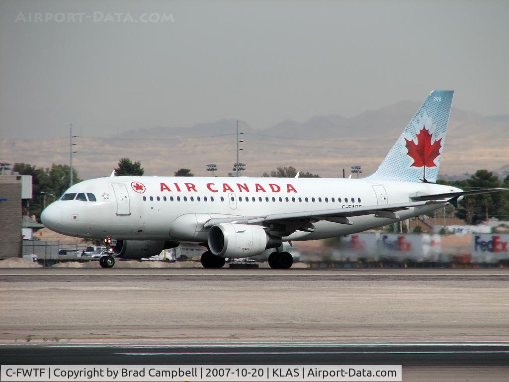 C-FWTF, 2003 Airbus A319-112 C/N 1963, Air Canada / 2003 Airbus A319-112