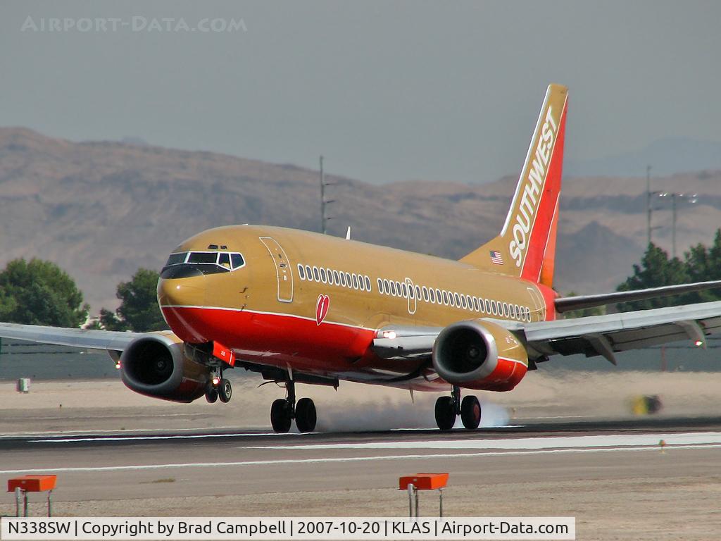 N338SW, 1988 Boeing 737-3H4 C/N 23960, Southwest Airlines / 1988 Boeing 737-3H4