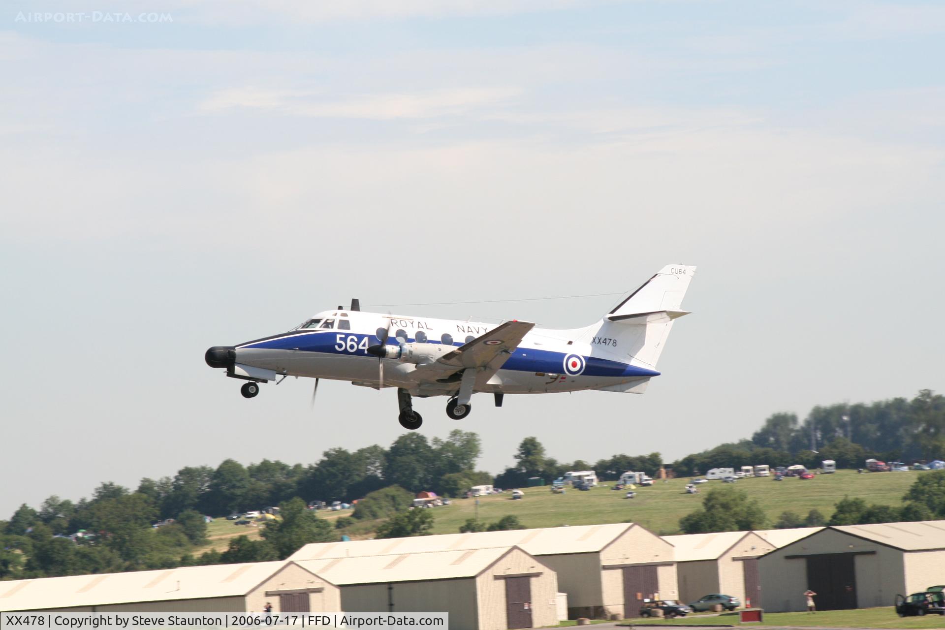 XX478, 1970 Scottish Aviation HP-137 Jetstream T.2 C/N 261, Royal International Air Tattoo 2006