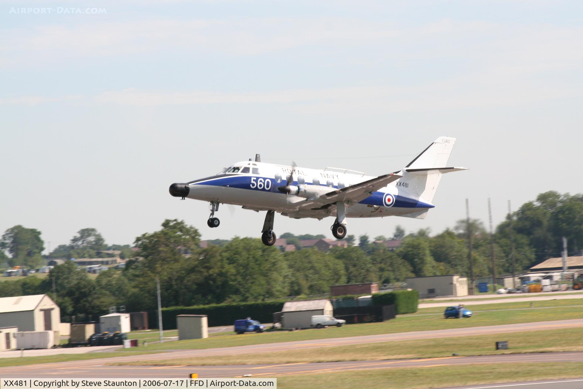 XX481, 1978 Scottish Aviation HP-137 Jetstream T.2 C/N 251, Royal International Air Tattoo 2006